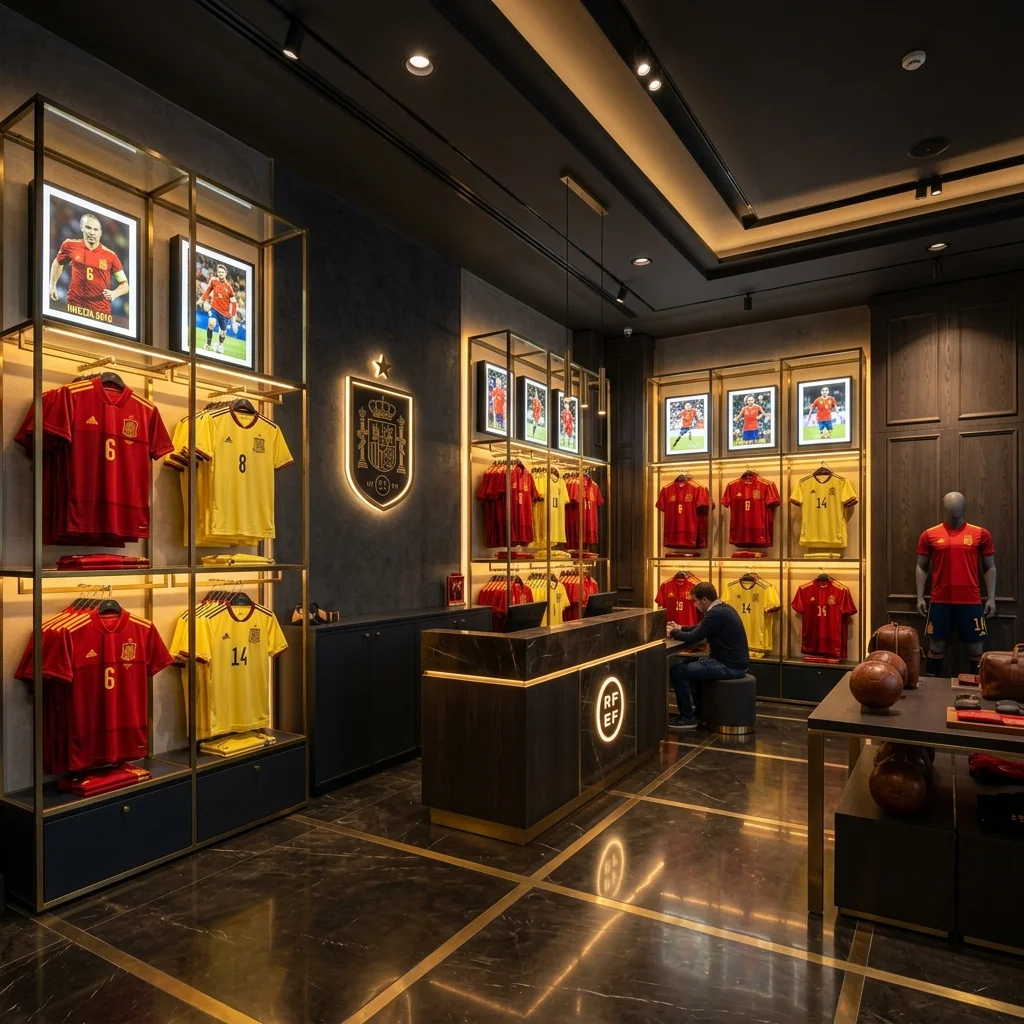 Interior Boutique La Roja Fans
